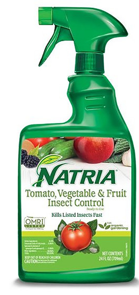 NATRIA 820047B Ready-to-Use Tomato Vegetable and Fruit Insect Control, 24 oz [SKU: ORG2861631]