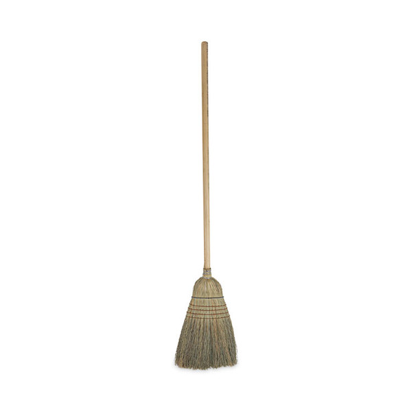 Warehouse Broom, Corn Fiber Bristles, 56" Overall Length, Natural, 12/Carton [SKU: BWK932CCT]