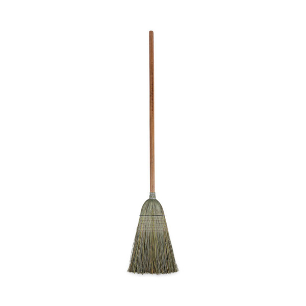 Warehouse Broom, Yucca/Corn Fiber Bristles, 56" Overall Length, Natural [SKU: BWK932YEA]