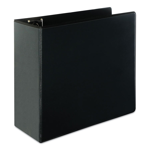 Slant D-Ring View Binder, 3 Rings, 5" Capacity, 11 x 8.5, Black [SKU: UNV20998]