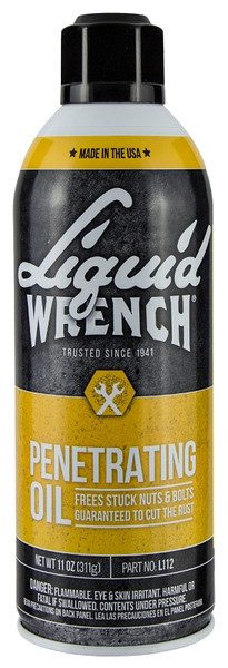 Liquid WRENCH L112 Penetrating Oil, 11 oz Aerosol Can, Opaque Liquid [SKU: ORG2982395]