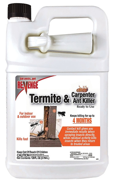 Bonide 372 Termite and Carpenter Ant Killer, Liquid, 1 gal Can [SKU: ORG4247185]