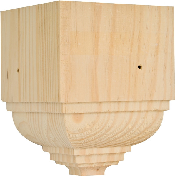 Waddell OCTB31 Crown Trim Block, Pine, Natural [SKU: ORG5367222]