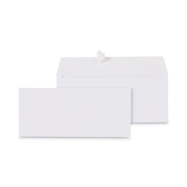 Peel Seal Strip Business Envelope, #9, Square Flap, Self-Adhesive Closure, 3.88 x 8.88, White, 500/Box [SKU: UNV36001]