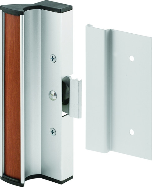 Prime-Line C 1055 Handle Set, Aluminum, Anodized, 3/4 to 1 in Thick Door [SKU: ORG5470018]