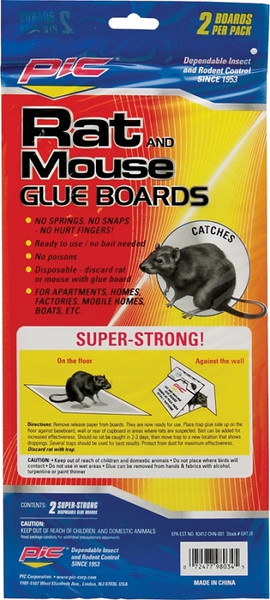 Pic GRT-2F Glue Trap, 5-1/4 in W, 11 in H [SKU: ORG6915128]