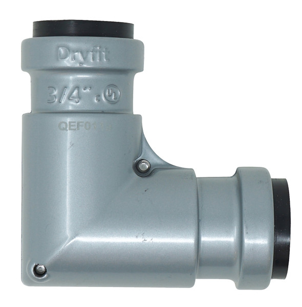 Southwire SIMPush 65073201 Inside Elbow, 90 deg Angle, 3/4 in Push-In, Metal [SKU: ORG5012851]