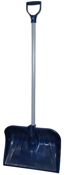 RUGG 26PDX-S Snow Shovel, 18 in W Blade, Combo Blade, Polyethylene Blade, Steel Handle, Navy [SKU: ORG5847405]
