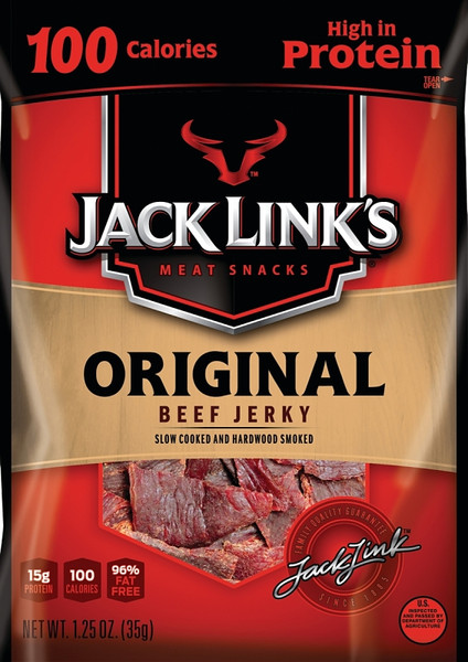 Jack Link's 10000008418 Beef Jerky, Original Flavor, 1.25 oz [SKU: ORG4618583]