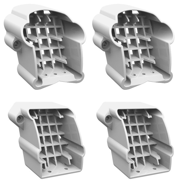 Xpanse Premier 73013838 Stair Bracket, PVC, White [SKU: ORG9020553]