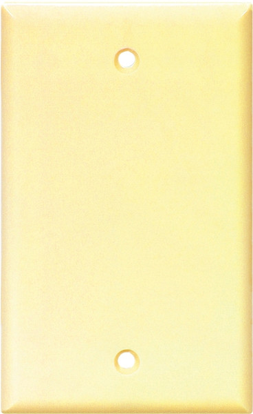 Eaton Cooper Wiring 2129 2129V-BOX Wallplate, 4-1/2 in L, 2-3/4 in W, 0.08 in Thick, 1 -Gang, Thermoset, Ivory [SKU: ORG4248100]
