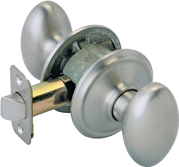 Schlage Siena Series F10V SIE619 Passage Door Knob, Satin Nickel [SKU: ORG3031606]