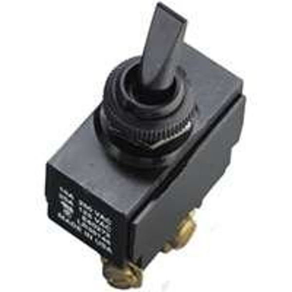 GB GSW-19 Toggle Switch, 125/277 VAC, SPST, Screw Terminal, Plastic Housing Material [SKU: ORG0890772]