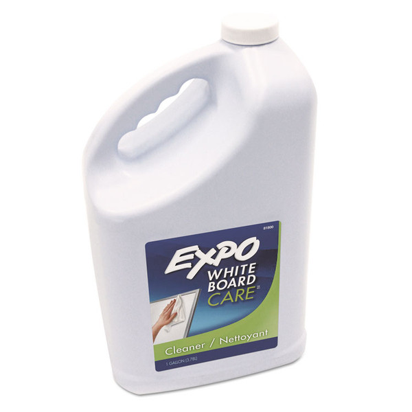 White Board CARE Dry Erase Surface Cleaner, 1 gal Bottle [SKU: SAN81800]