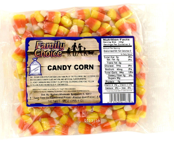 Family Choice 1137 Candy Corn, 9.5 oz [SKU: ORG1859834]