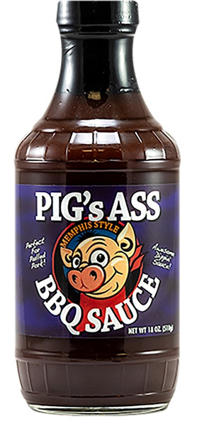 BBQ SPOT OW85103 Pig's Ass BBQ Sauce, 16 oz [SKU: ORG2371607]