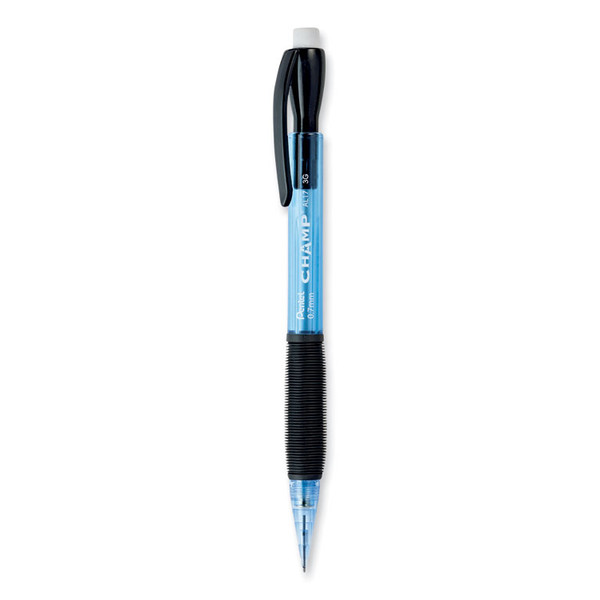 Champ Mechanical Pencil, 0.7 mm, HB (#2.5), Black Lead, Blue Barrel, 24/Pack [SKU: PENAL17CSWUS]