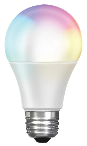 Feit Electric OM60/RGBW/CA/AG Smart Bulb, 9 W, Wi-Fi Connectivity: Yes, Remote, Voice Control, Medium E26 Lamp Base [SKU: ORG0273318]