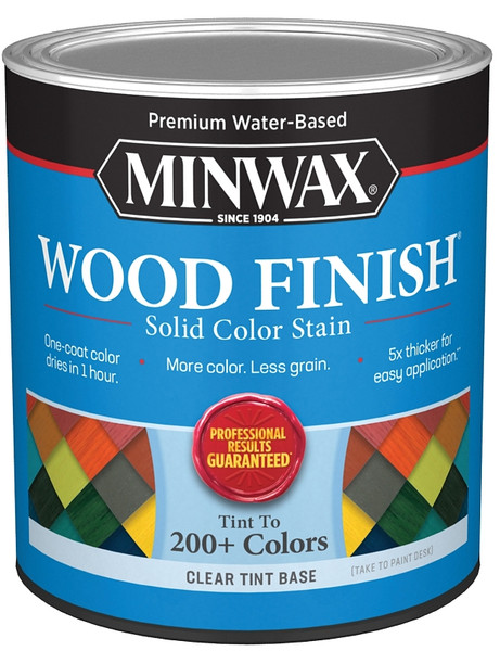 Minwax 117310000 Interior Wood Stain, Solid Stain, Clear Tint, Liquid, 32 fl-oz [SKU: ORG5937412]
