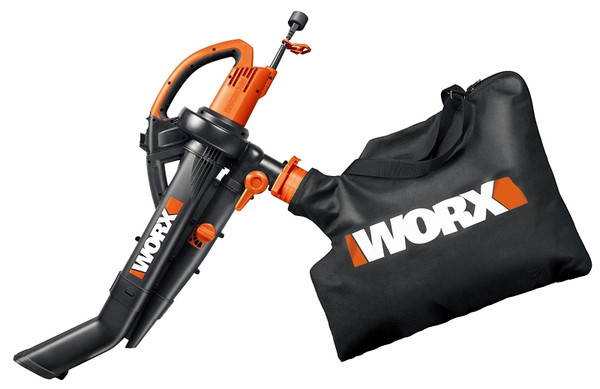 WORX WG505 Leaf Blower, 12 A, 120 V, 350 cfm Air [SKU: ORG8381840]