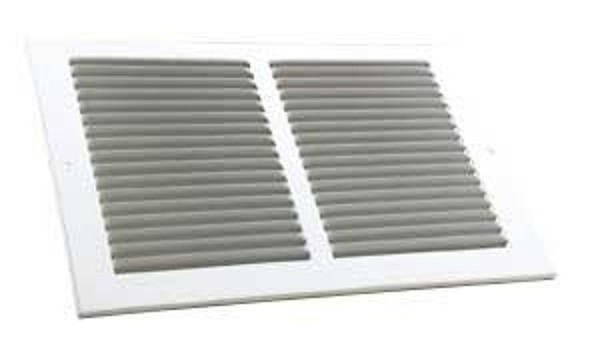 Imperial RG0455 Sidewall Grille, 16 in L, 8 in W, Rectangle, Steel, White [SKU: ORG5387733]