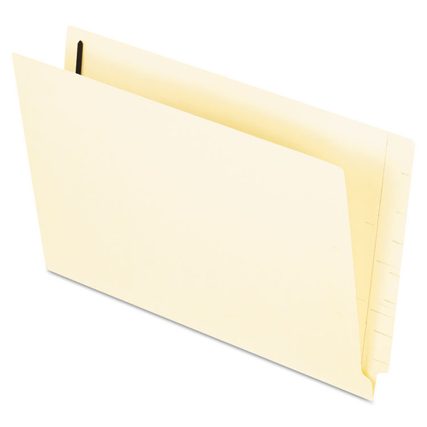 Manila End Tab Expanding Fastener Folders, 2-Ply Tabs, 0.75" Expansion, 2 Fasteners, Legal Size, Manila Exterior, 50/Box [SKU: PFXH20U13]