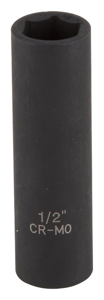 Vulcan Deep Impact Socket, 1/2 in Socket, Black Phosphate [SKU: ORG7994379]