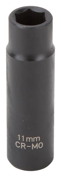 Vulcan Deep Impact Socket, 11 mm Socket, Black Phosphate [SKU: ORG9768938]