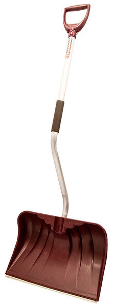 RUGG Lite-Wate 36PBSLW-S Snow Shovel and Pusher, 20 in W Blade, Polyethylene Blade, Aluminum Handle, D-Shaped Handle [SKU: ORG5847504]