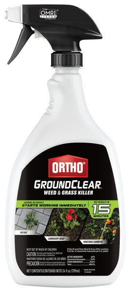 Ortho GROUNDCLEAR 4613406 Weed and Grass Killer, Liquid, Spray Application, 24 oz Bottle [SKU: ORG2114494]