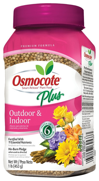 Osmocote 274150 Outdoor and Indoor Plant Food, 1 lb, Solid, 15-9-12 N-P-K Ratio [SKU: ORG7380264]