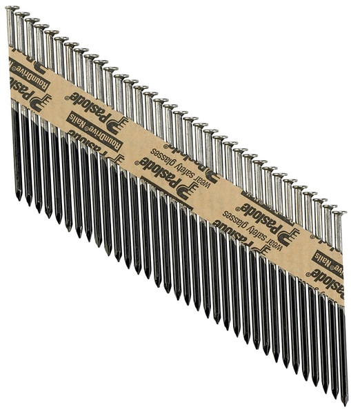Paslode 650388 Framing Nail, 3-1/4 in L, Steel, Galvanized, Full-Round Head, Smooth Shank [SKU: ORG4899167]