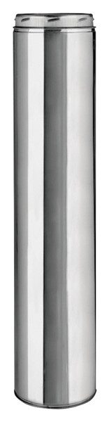 SELKIRK 208024U Chimney Pipe, 10 in OD, 24 in L, Stainless Steel [SKU: ORG3294048]