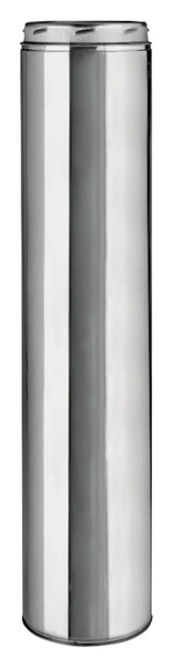 SELKIRK 206012U Chimney Pipe, 8 in OD, 12 in L, Stainless Steel [SKU: ORG6571293]