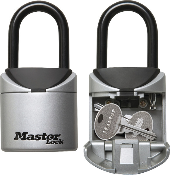 Master Lock 5406D Portable Lock Box, 13/32 in Dia Shackle, Metal Body, 2-3/4 in W Body [SKU: ORG4516068]