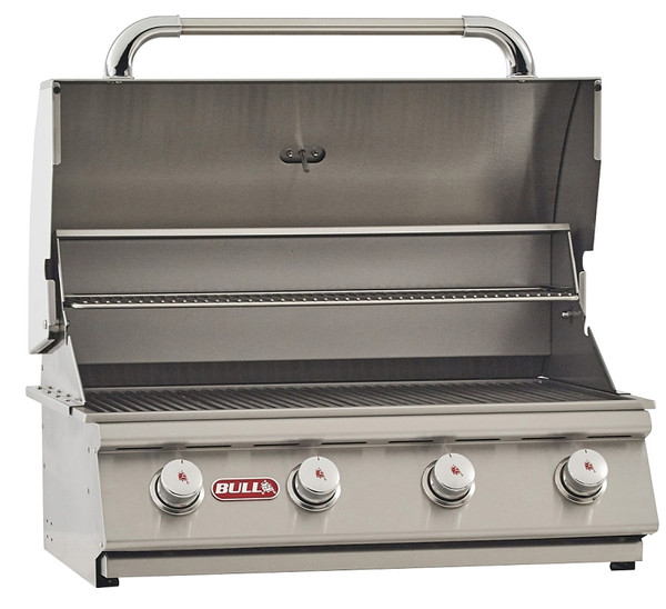 BULL OUTLAW 26038 Gas Grill Head, 60000 Btu BTU, LP, 4 -Burner, 210 sq-in Secondary Cooking Surface [SKU: ORG9068677]