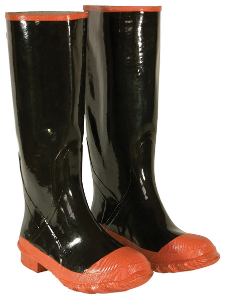 CLC Rain Boots Series R21010 Rain Boots, 10, Black, Slip-On Closure, Rubber Upper [SKU: ORG3559127]