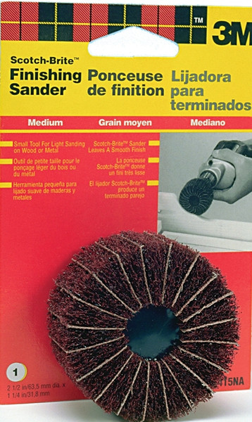 3M 9415 Sander, 2-1/2 in Dia, Medium, Aluminum Oxide Abrasive [SKU: ORG2351112]