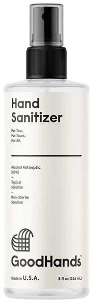 Paint Scentsations 965-08 Hand Sanitizer, 8-1/2 in L, Alcohol, Colorless, 8 oz Bottle [SKU: ORG7398902]