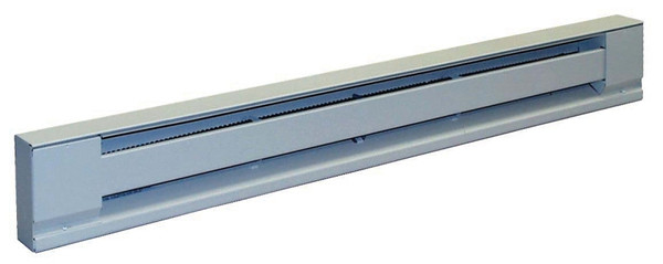 TPI 2900S Series H2910-048S Baseboard Heater, 4.2/3.6 A, 208/240 V, 3413/2550 Btu/hr BTU, Ivory [SKU: ORG6879159]
