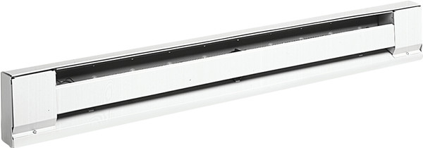 TPI 2900S Series H2915-072S Baseboard Heater, 6.3/4.7 A, 208/240 V, 1500/1125 W, 5100/3825 Btu/hr BTU, Ivory [SKU: ORG6879167]