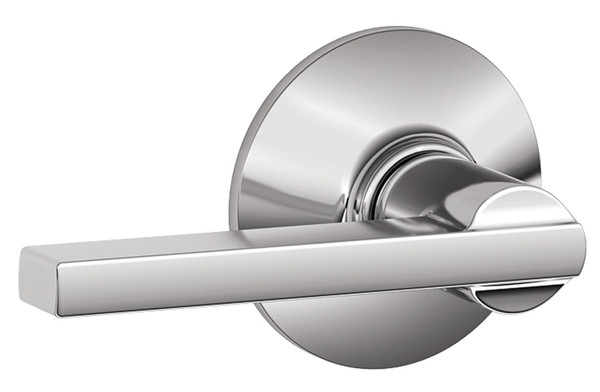 Schlage Latitude Series F10AVLAT625 Door Lever, Metal, Bright Chrome [SKU: ORG7230634]