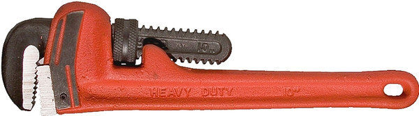 SUPERIOR TOOL PRO-LINE Series 02810 Pipe Wrench, 1-1/2 in Jaw, 10 in L, Straight Jaw, Iron, Epoxy-Coated [SKU: ORG6320527]