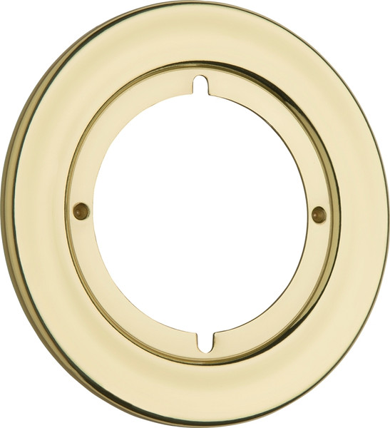 Kwikset 293 3CP Rosette Trim, Polished Brass, For: 2-3/8 or 2-3/4 in Backset [SKU: ORG6380315]