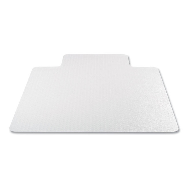 Antimicrobial Chair Mat, Medium Pile Carpet, 53 x 45, Lipped, Clear [SKU: DEFCM14232AM]
