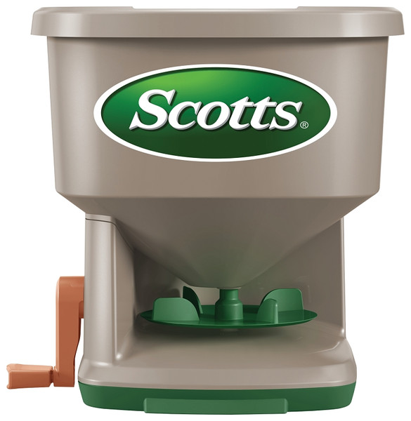 Scotts Whirl 71060 Hand-Powered Spreader, 1.15 lb Capacity, 1500 sq-ft Coverage Area, 5 ft W Spread, Plastic [SKU: ORG7379340]