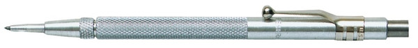 GENERAL 88CM Scriber/Etching Pen with Magnet, Straight Tip, Tungsten Carbide Tip, 5-7/16 in OAL, Knurled Handle [SKU: ORG1560366]