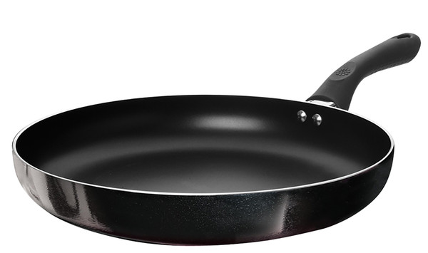 Ecolution Artistry Series EABK-5124 Fry Pan, 9-1/2 in Dia, Aluminum Pan, Black Pan, Hydrolon Pan, Stay-Cool Handle [SKU: ORG1924141]