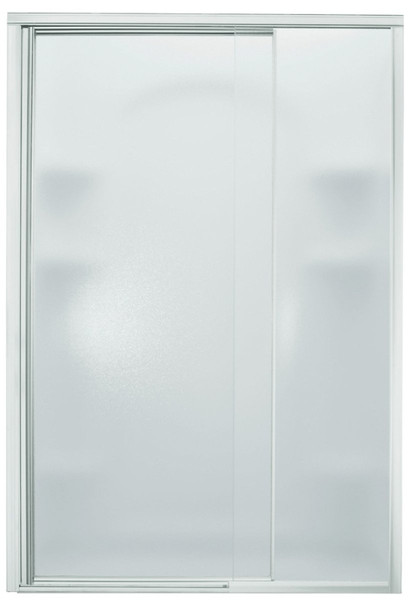 Sterling 1500D-48S Shower Door, Tempered Glass, Textured Glass, Framed Frame, Aluminum Frame [SKU: ORG0956771]