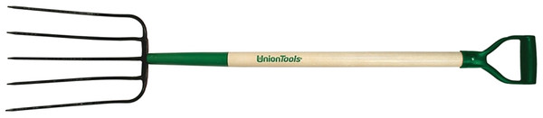 RAZOR-BACK 2827200 Compost Fork, 9 in W Tine, 12-1/2 in L Tines, Oval Tine, 5 -Tine, Steel Tine, Hardwood Handle [SKU: ORG6521280]